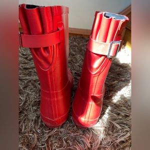 Red boot for girls